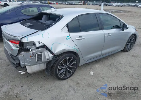 2020 Toyota Corolla Se from USA, damaged, VIN JTDS4RCE5LJ000521
